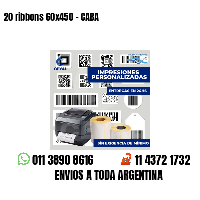 20 ribbons 60x450 - CABA
