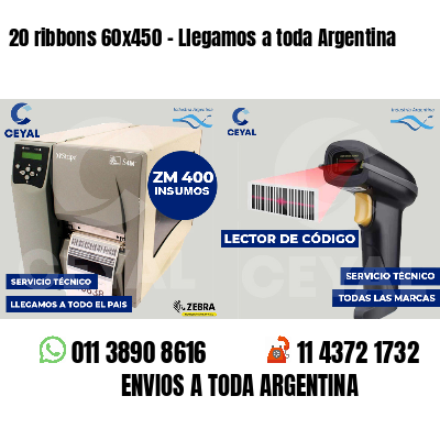 20 ribbons 60x450 - Llegamos a toda Argentina