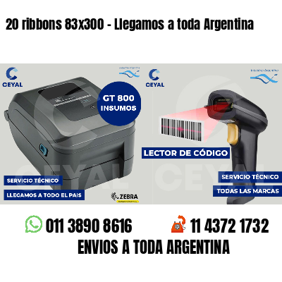 20 ribbons 83x300 - Llegamos a toda Argentina