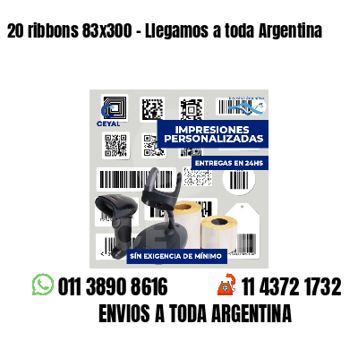 20 ribbons 83x300 - Llegamos a toda Argentina