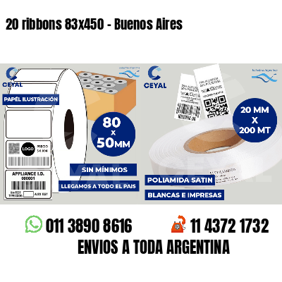 20 ribbons 83x450 - Buenos Aires