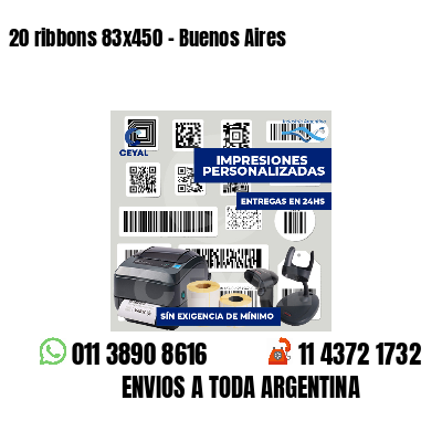 20 ribbons 83x450 - Buenos Aires