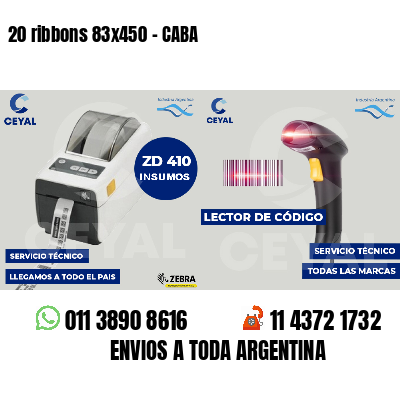 20 ribbons 83x450 - CABA