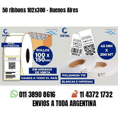 50 ribbons 102x300 - Buenos Aires