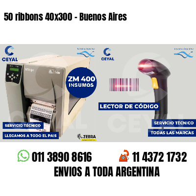 50 ribbons 40x300 - Buenos Aires