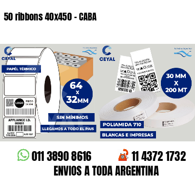 50 ribbons 40x450 - CABA