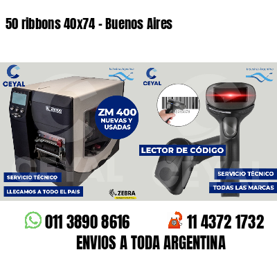50 ribbons 40x74 - Buenos Aires