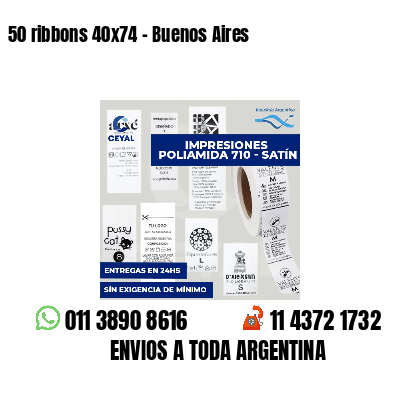50 ribbons 40x74 - Buenos Aires