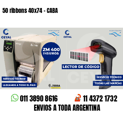 50 ribbons 40x74 - CABA