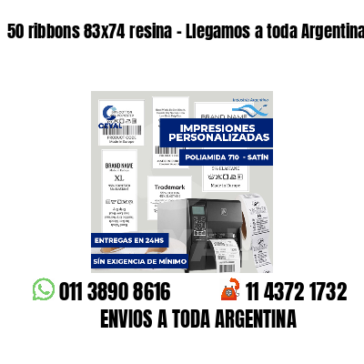 50 ribbons 83x74 resina - Llegamos a toda Argentina