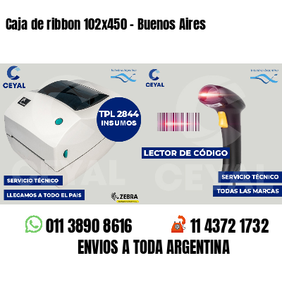 Caja de ribbon 102x450 - Buenos Aires