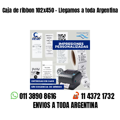 Caja de ribbon 102x450 - Llegamos a toda Argentina