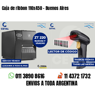 Caja de ribbon 110x450 - Buenos Aires