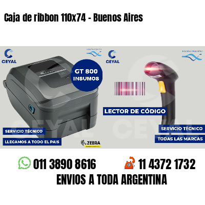Caja de ribbon 110x74 - Buenos Aires
