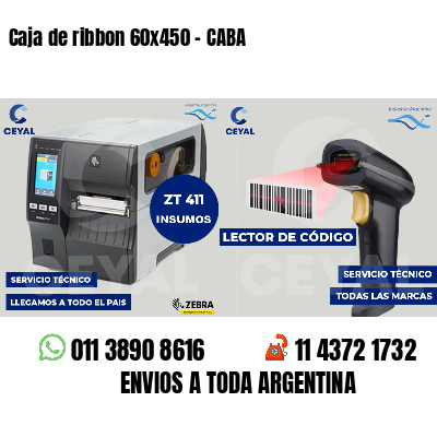 Caja de ribbon 60x450 - CABA