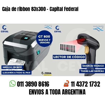 Caja de ribbon 83x300 - Capital Federal