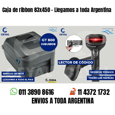 Caja de ribbon 83x450 - Llegamos a toda Argentina