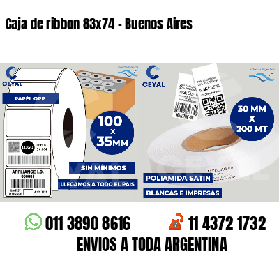 Caja de ribbon 83x74 - Buenos Aires