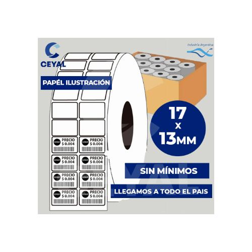 Etiquetas 10x55 - textileras