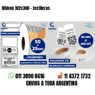 Ribbon 102x300 - textileras