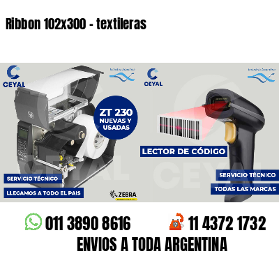 Ribbon 102x300 - textileras