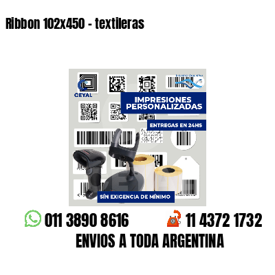 Ribbon 102x450 - textileras