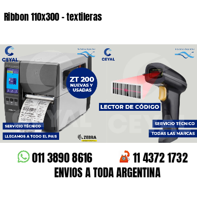 Ribbon 110x300 - textileras
