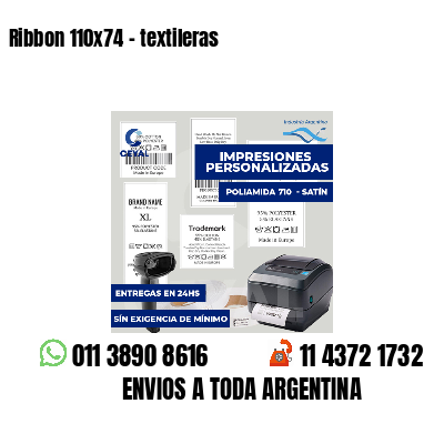Ribbon 110x74 - textileras