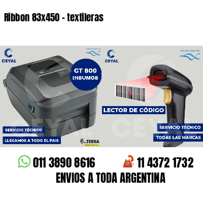 Ribbon 83x450 - textileras