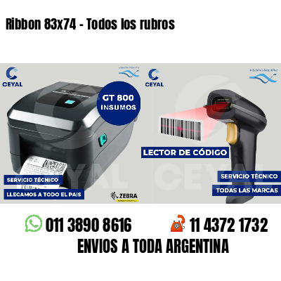 Ribbon 83x74 - Todos los rubros
