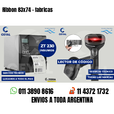 Ribbon 83x74 - fabricas