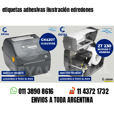 etiquetas adhesivas ilustración edredones