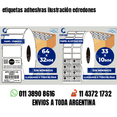 etiquetas adhesivas ilustración edredones