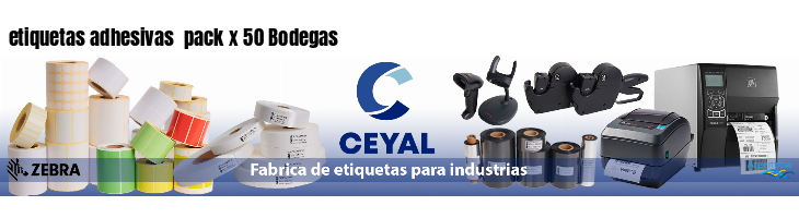 etiquetas adhesivas  pack x 50 Bodegas