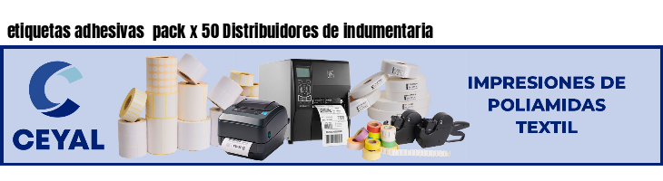 etiquetas adhesivas pack x 50 Distribuidores de indumentaria