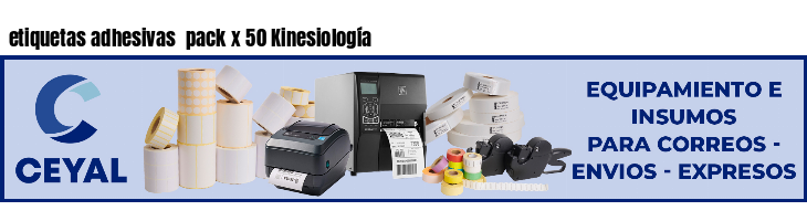 etiquetas adhesivas  pack x 50 Kinesiología