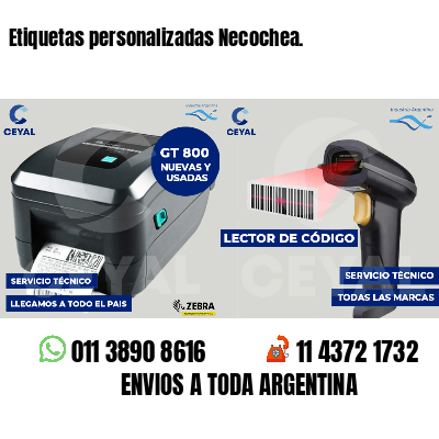 Etiquetas personalizadas Necochea.