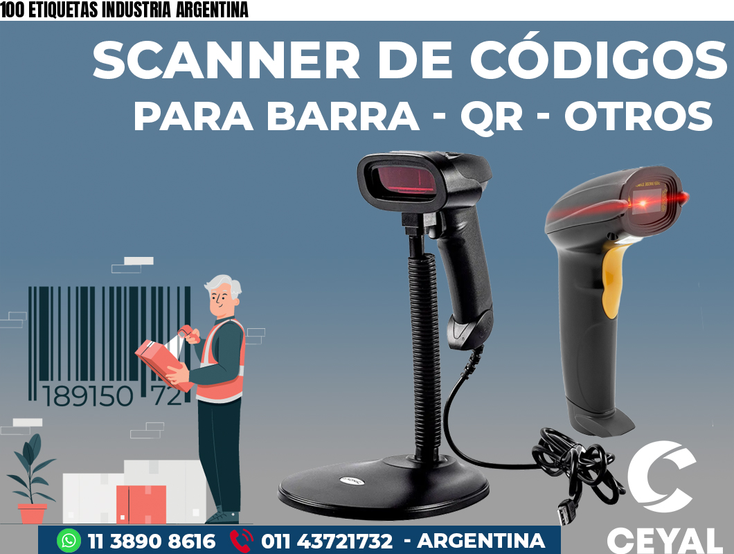 100 ETIQUETAS INDUSTRIA ARGENTINA