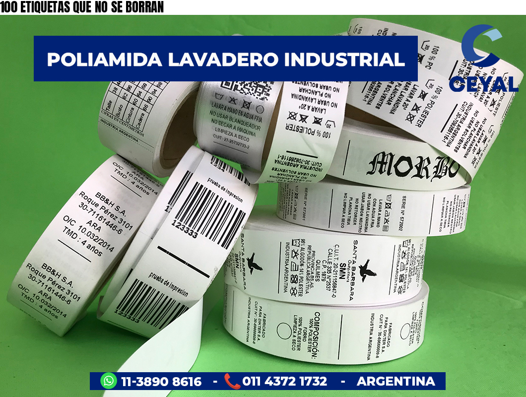100 ETIQUETAS QUE NO SE BORRAN