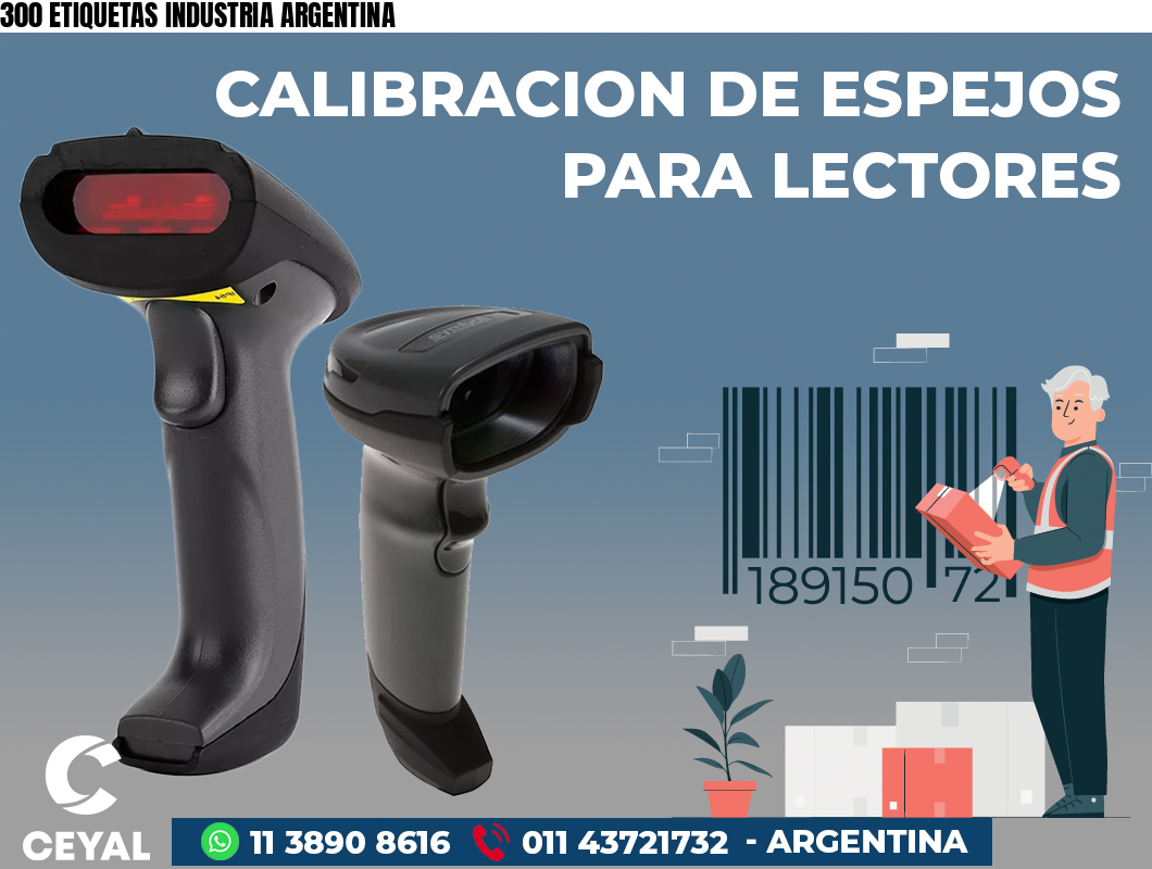 300 ETIQUETAS INDUSTRIA ARGENTINA