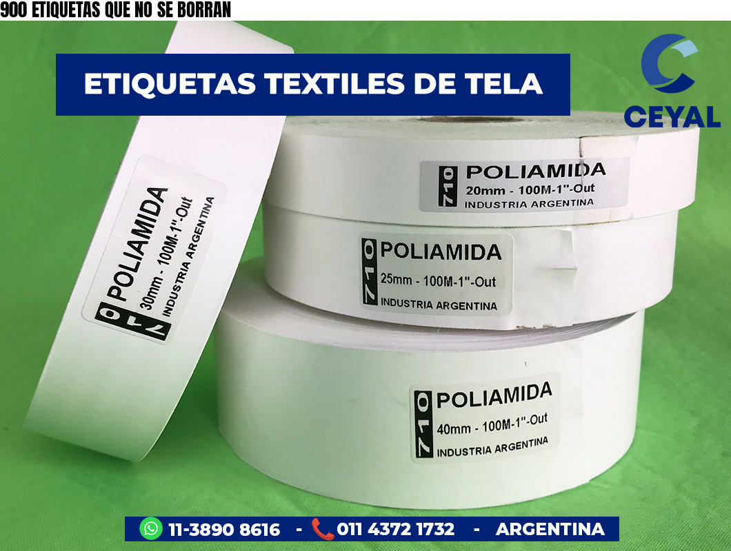 900 ETIQUETAS QUE NO SE BORRAN