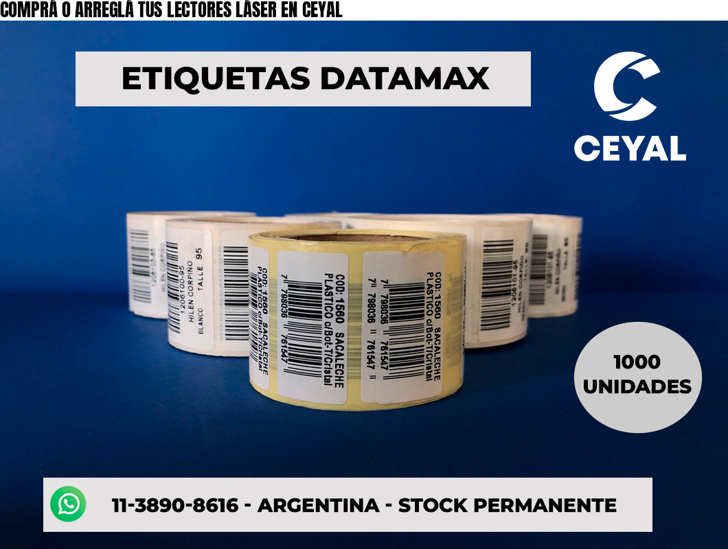 COMPRÁ O ARREGLÁ TUS LECTORES LÁSER EN CEYAL
