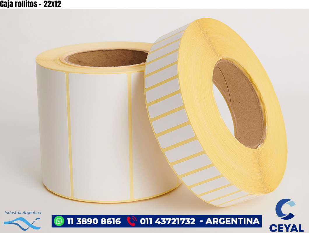 Caja rollitos - 22x12