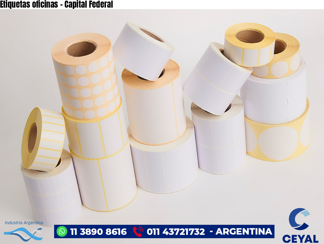 Etiquetas oficinas – Capital Federal