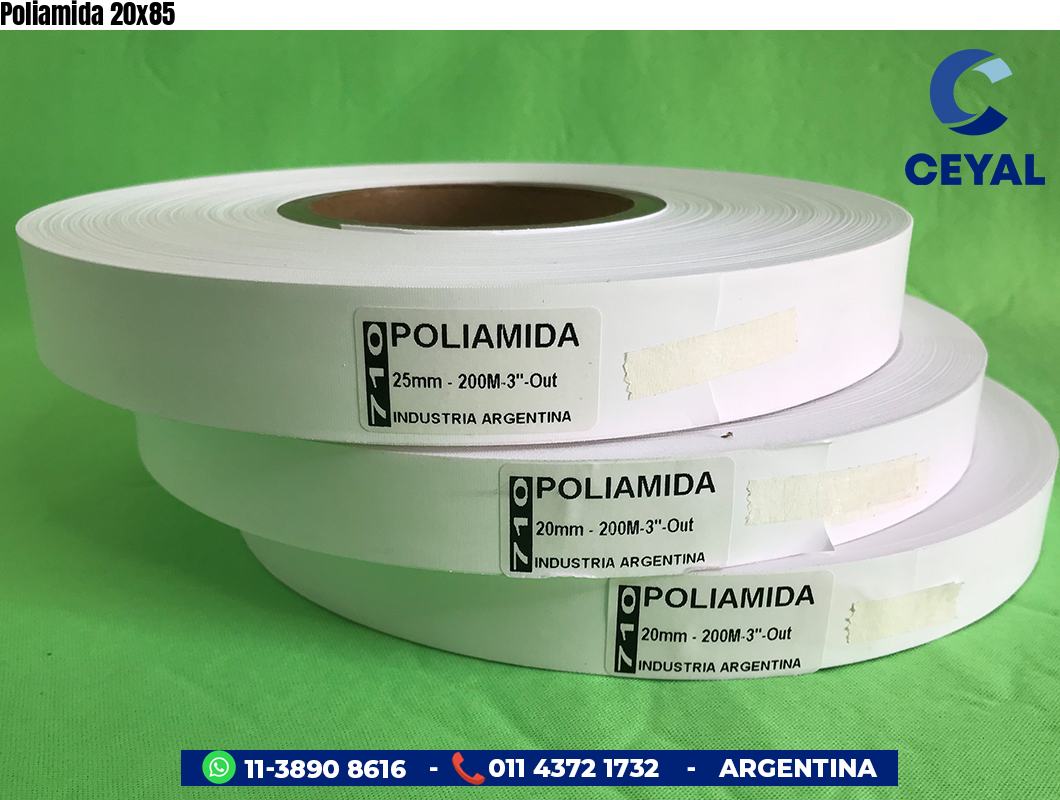 Poliamida 20x85