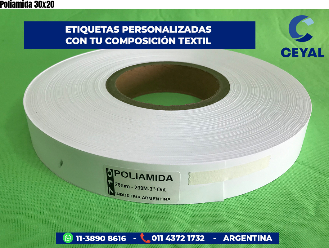 Poliamida 30×20