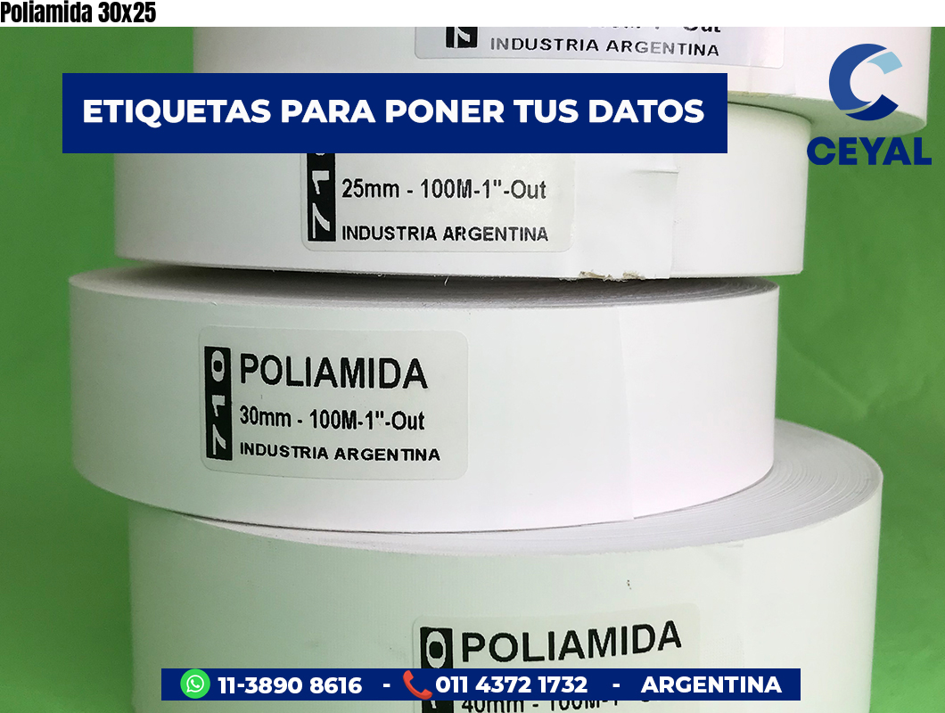 Poliamida 30×25