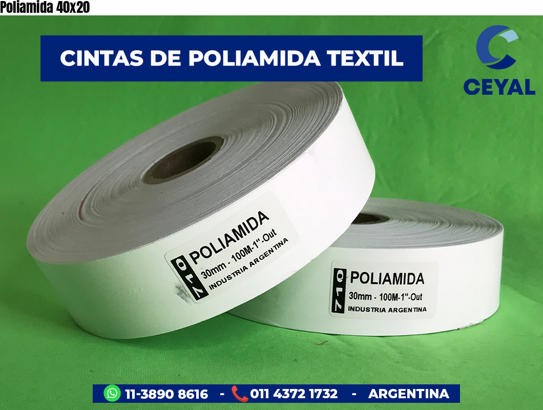 Poliamida 40×20