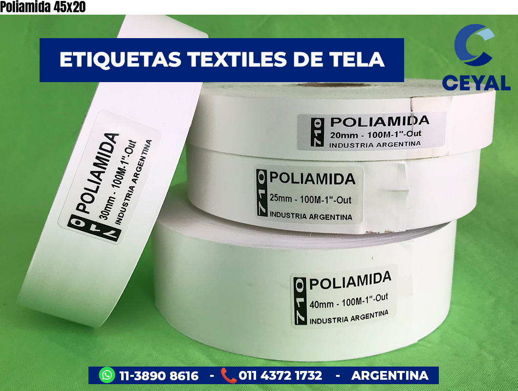 Poliamida 45×20