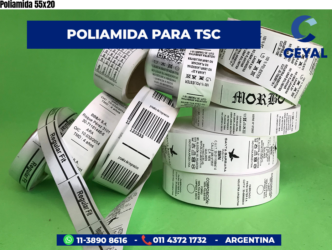 Poliamida 55×20